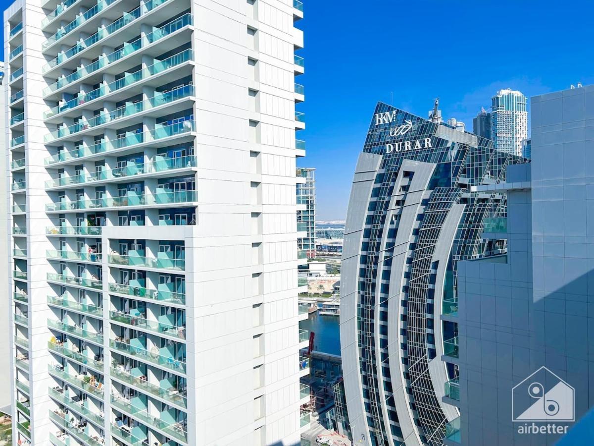 Luxury Stay At Damac Majestine With Balcony & Views Dubai Exterior foto