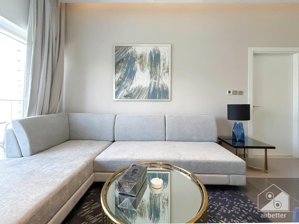 Luxury Stay At Damac Majestine With Balcony & Views Dubai Exterior foto